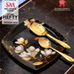 Aroma Hefty Crystal Coated Set-88 Pcs - design 6