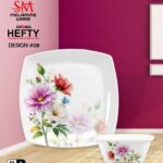 Aroma Hefty Crystal Coated Set-88 Pcs - Design 8